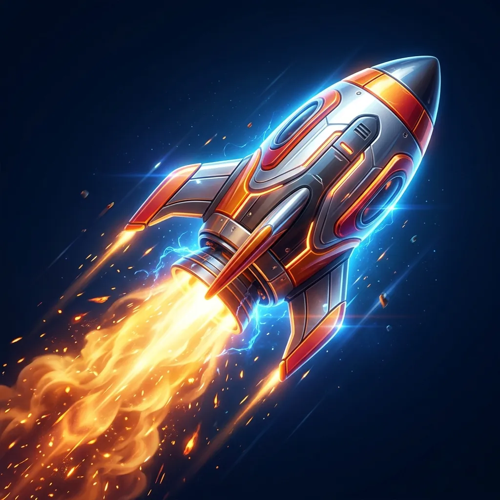 Crash multiplier game icon from the WinRummy app roster