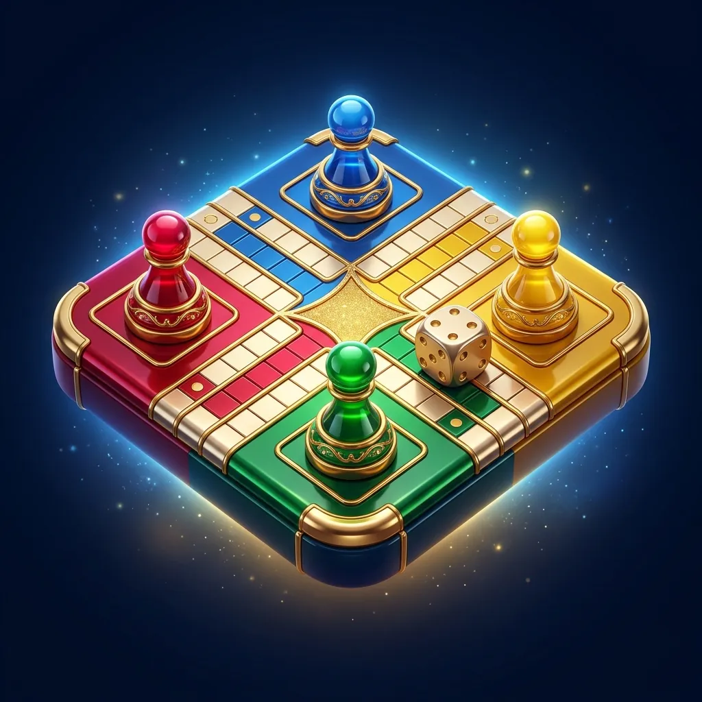 Ludo board game icon in the WinRummy app game list