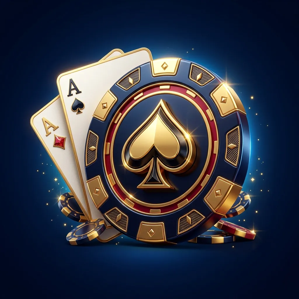 Poker card game icon for the WinRummy app — skill-based format